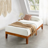 12" Classic Solid Wood Platform Bed Frame