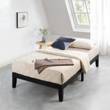 12" Classic Solid Wood Platform Bed Frame