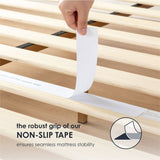 12" Classic Solid Wood Platform Bed Frame
