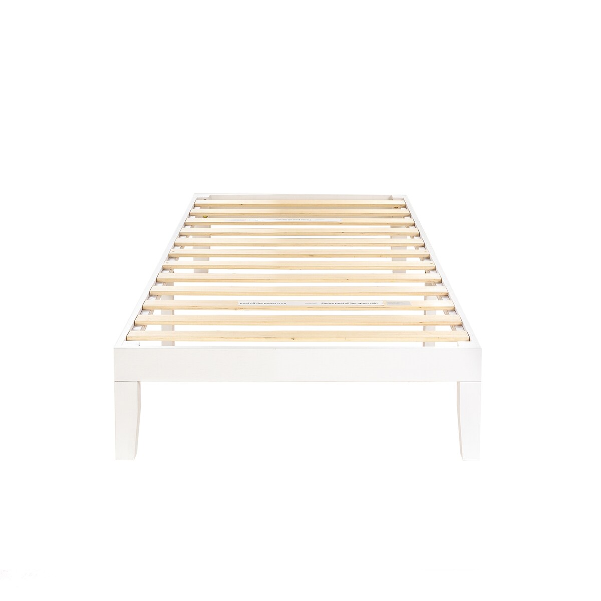 12" Classic Solid Wood Platform Bed Frame