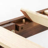12" Classic Solid Wood Platform Bed Frame