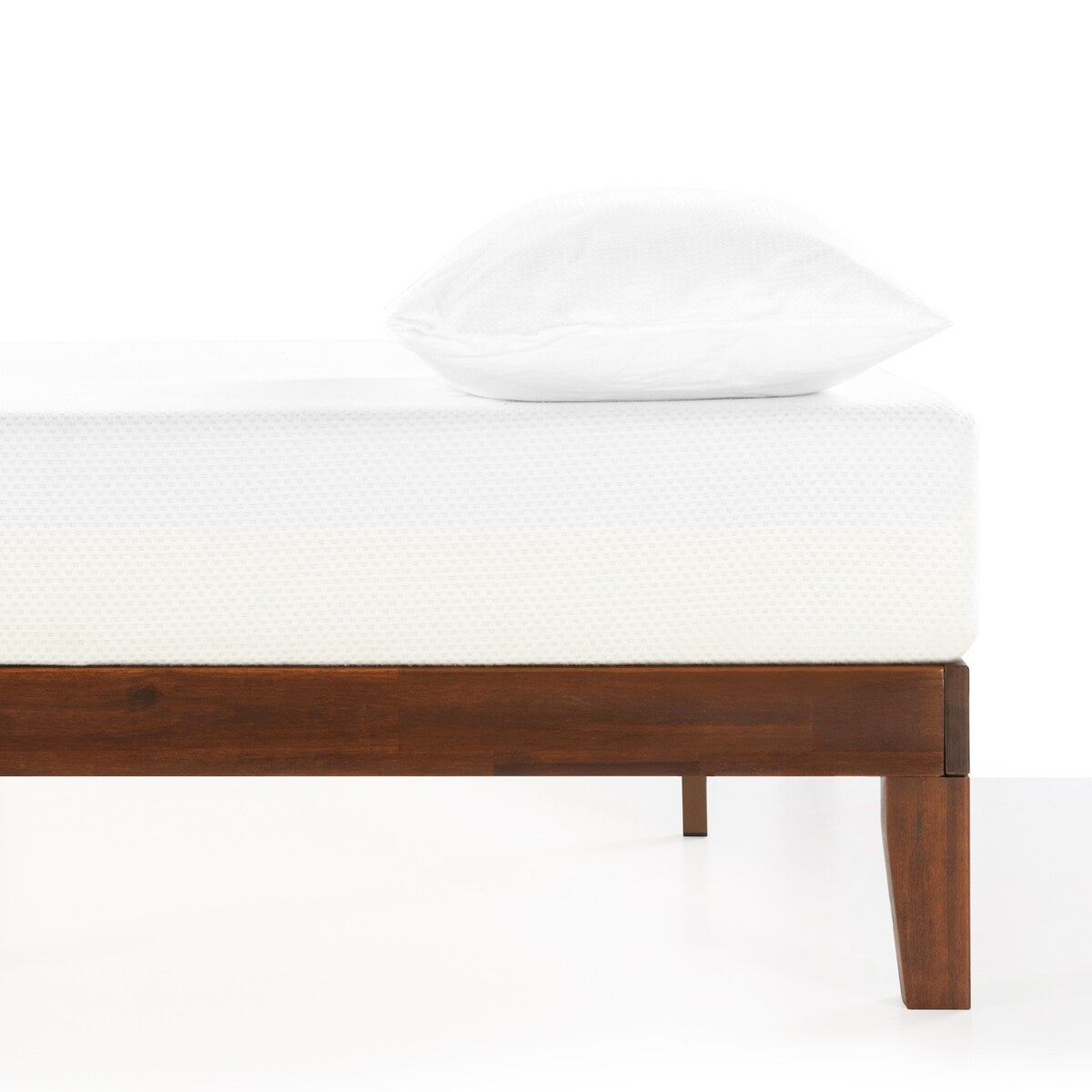 12" Classic Solid Wood Platform Bed Frame