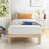 12" Classic Solid Wood Platform Bed Frame