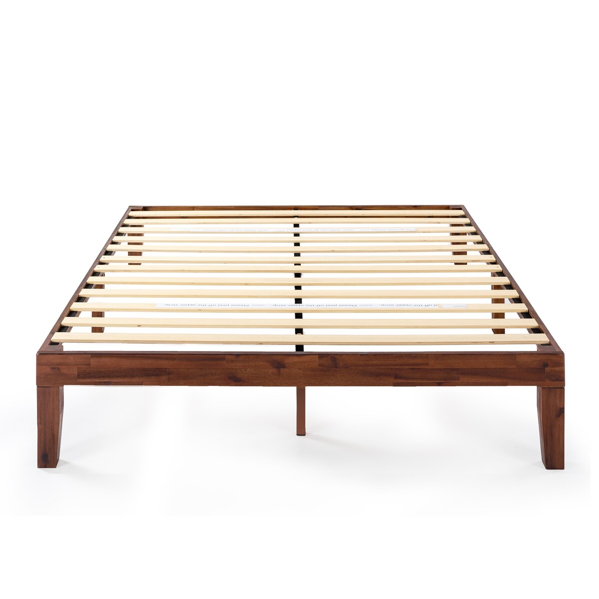 12" Classic Solid Wood Platform Bed Frame
