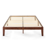 12" Classic Solid Wood Platform Bed Frame