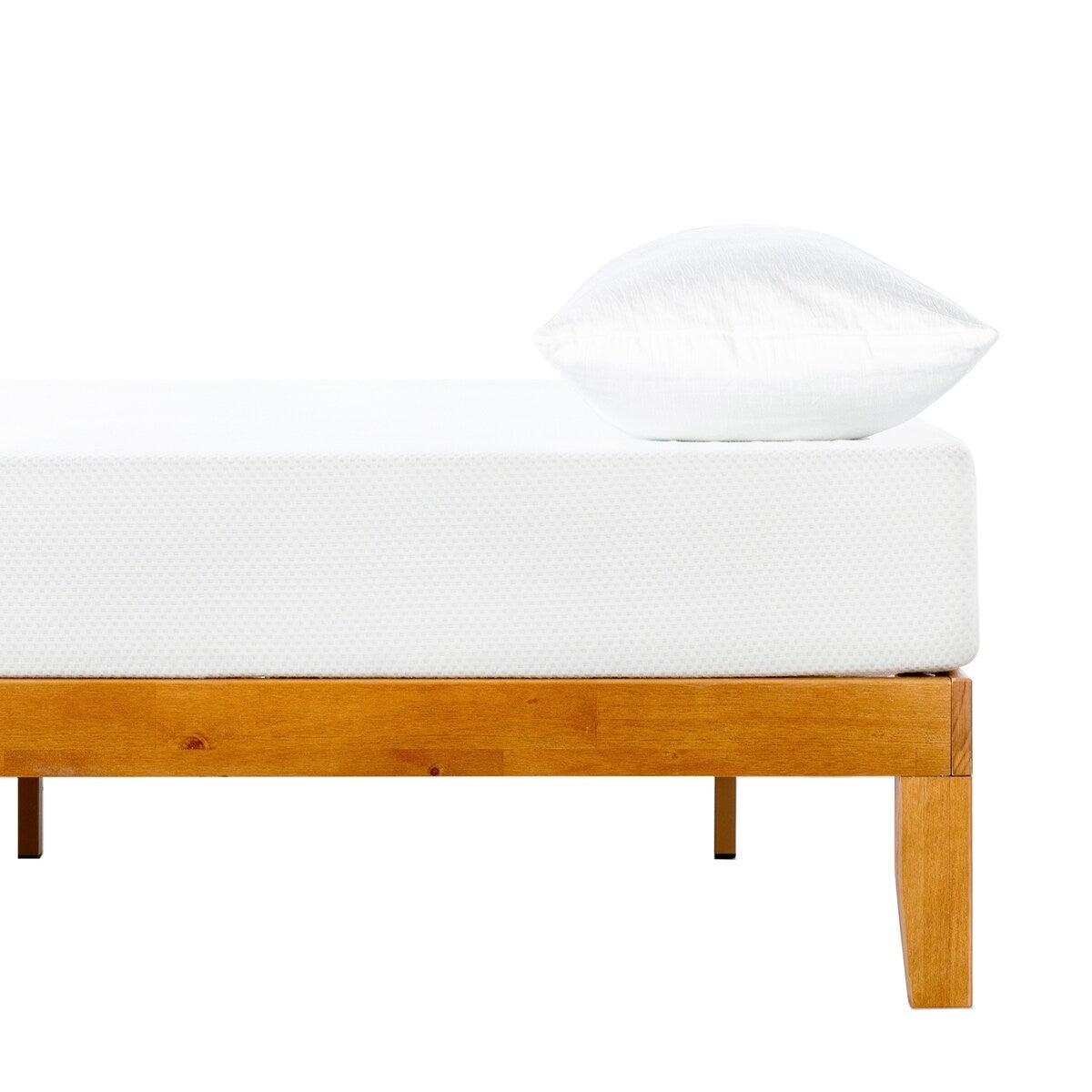 12" Classic Solid Wood Platform Bed Frame
