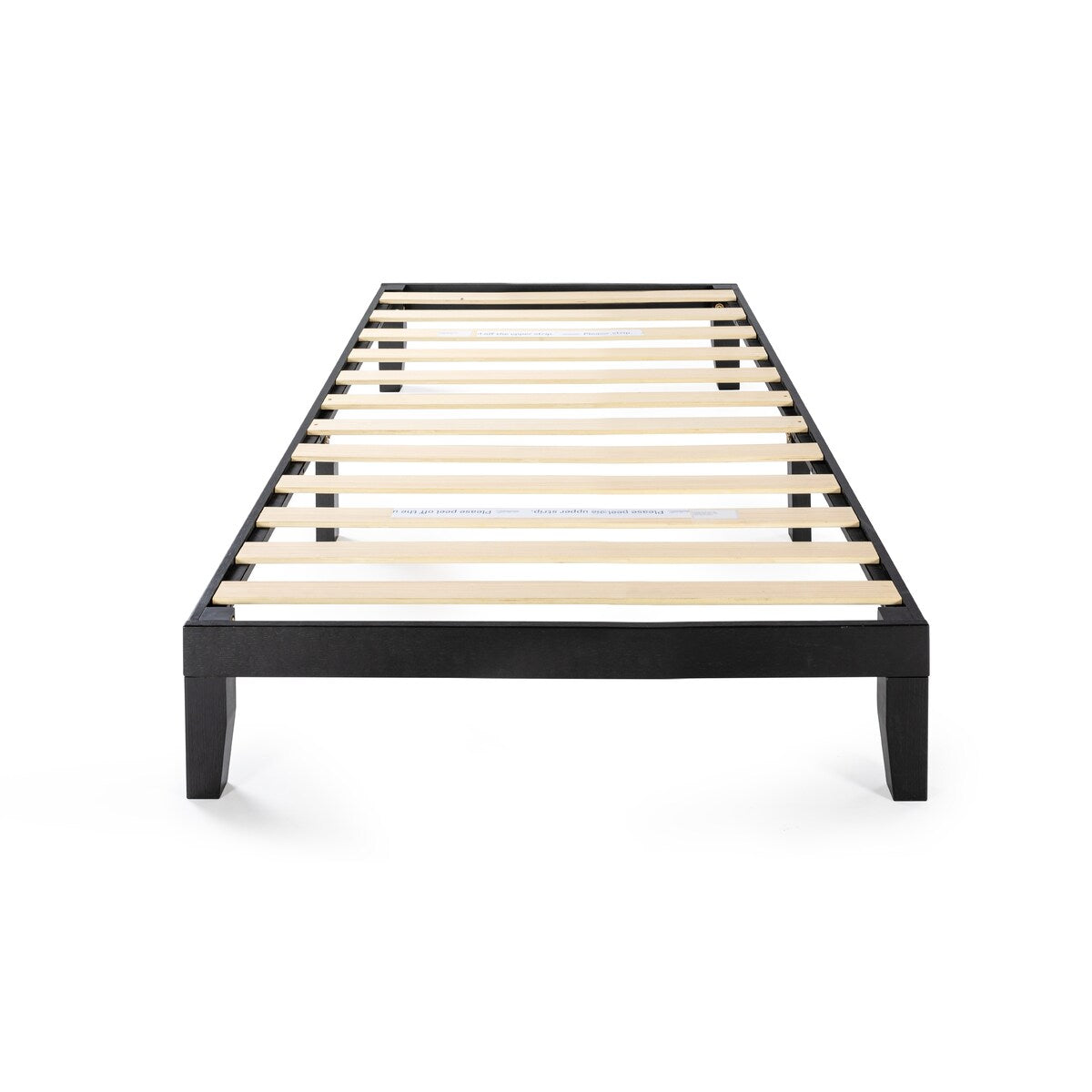 12" Classic Solid Wood Platform Bed Frame