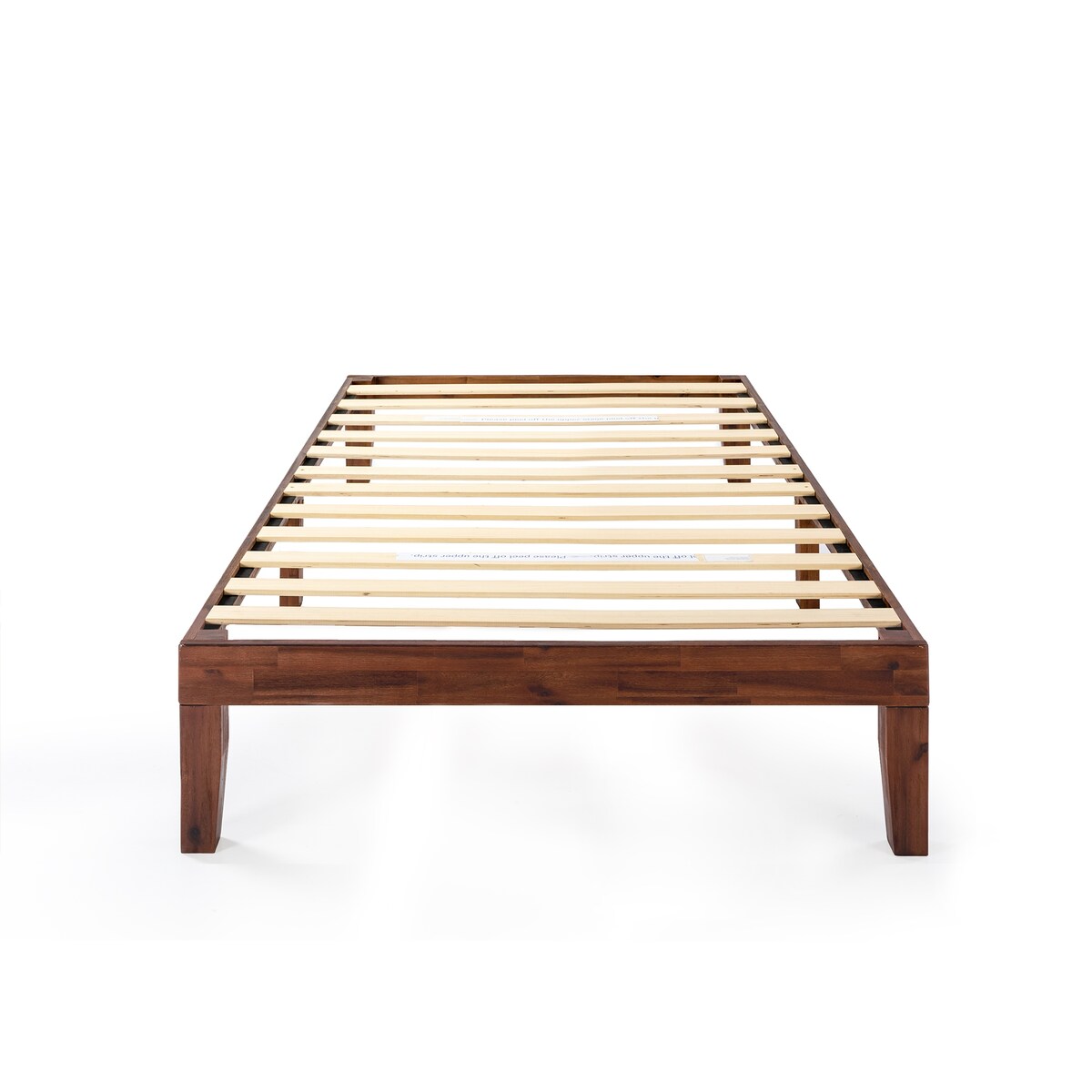 12" Classic Solid Wood Platform Bed Frame