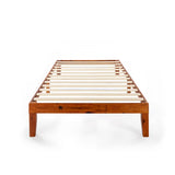 12" Classic Solid Wood Platform Bed Frame
