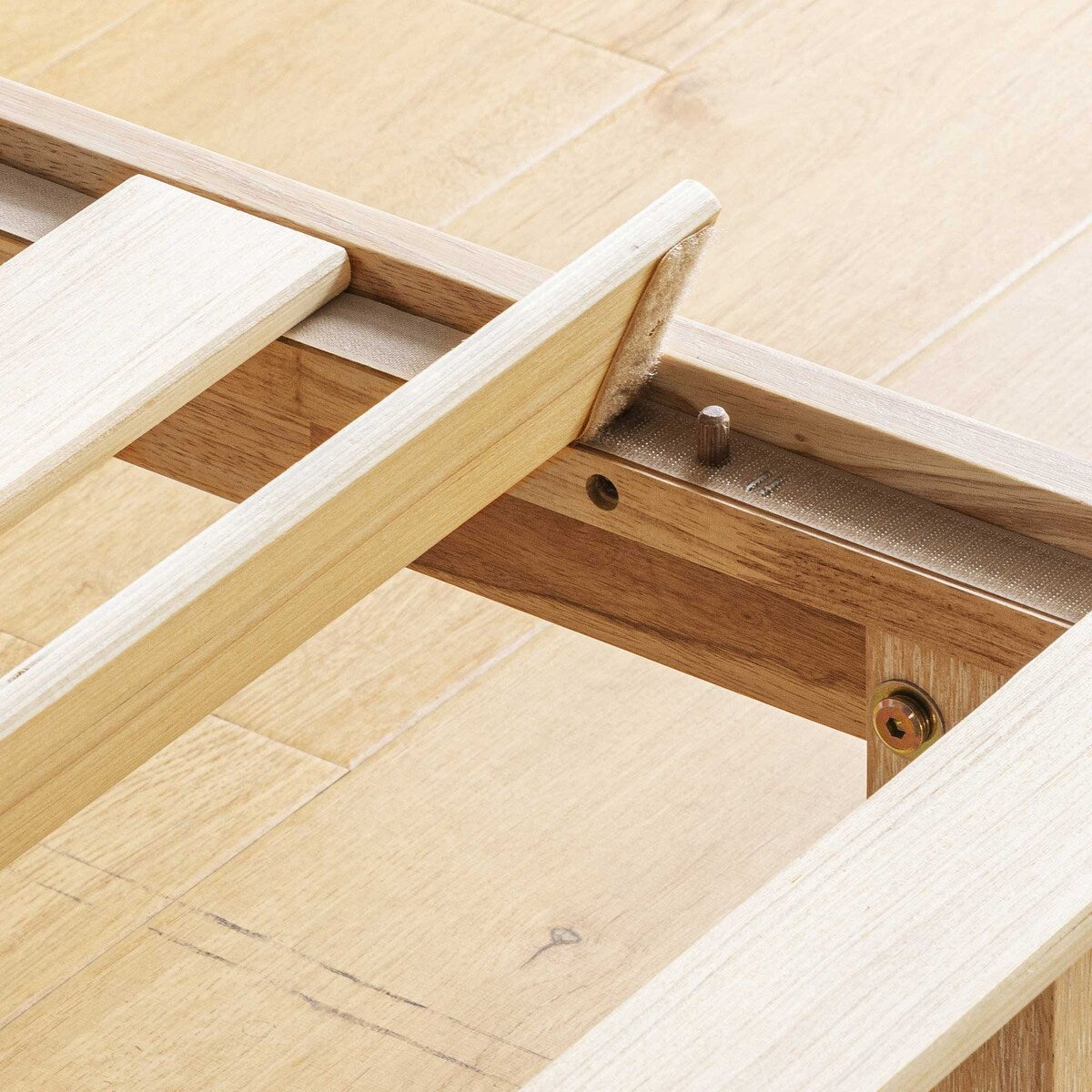 12" Classic Solid Wood Platform Bed Frame