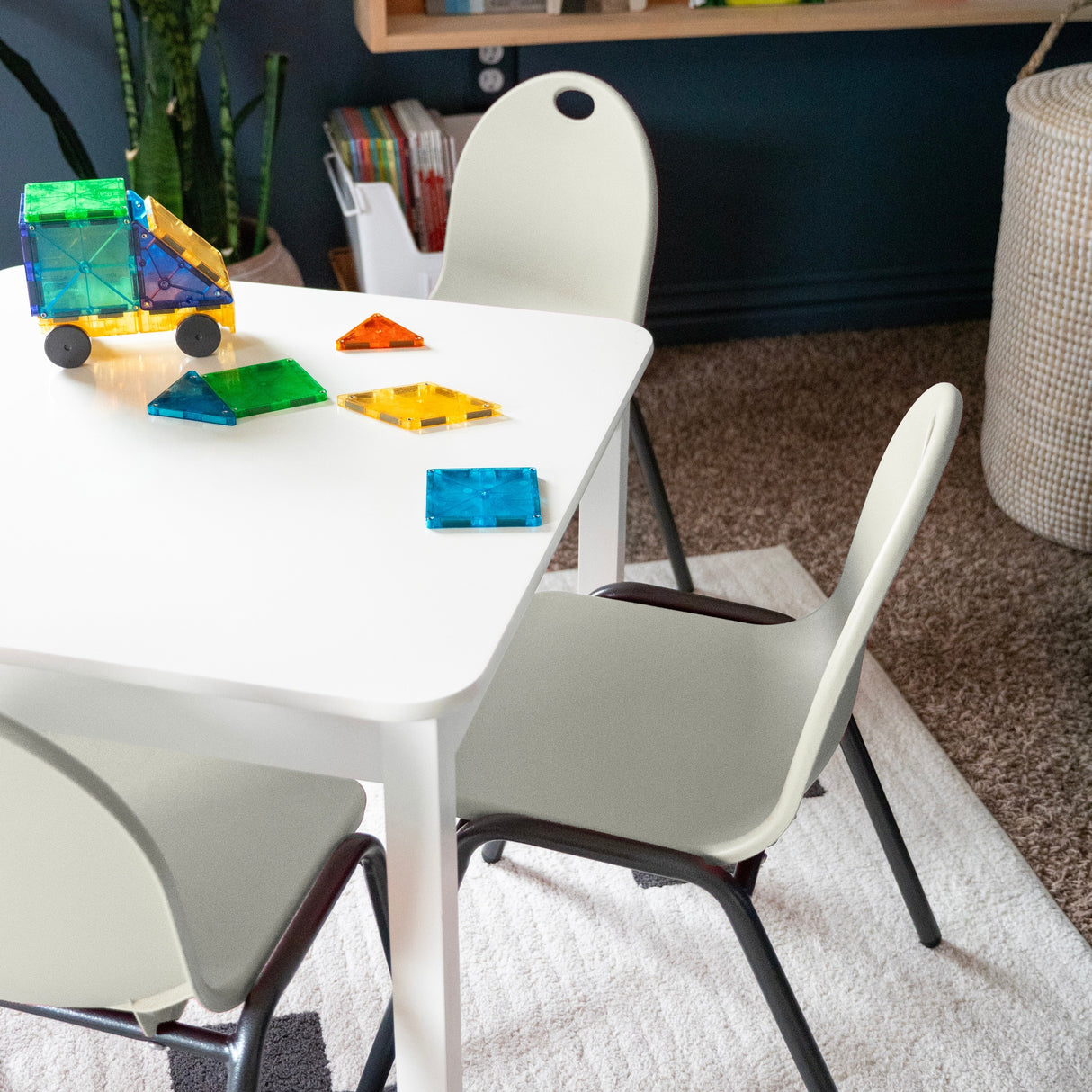 12" Kid's Stacking Chairs-4 Pack