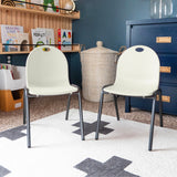 12" Kid's Stacking Chairs-4 Pack