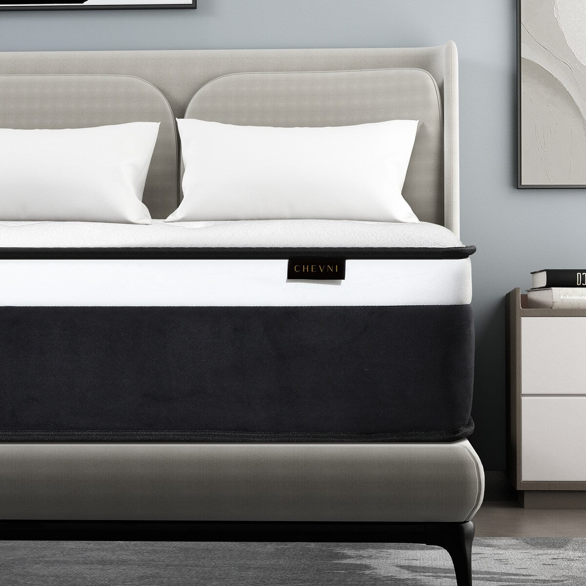 12" Medium Memory Foam Hybrid Mattress in a box