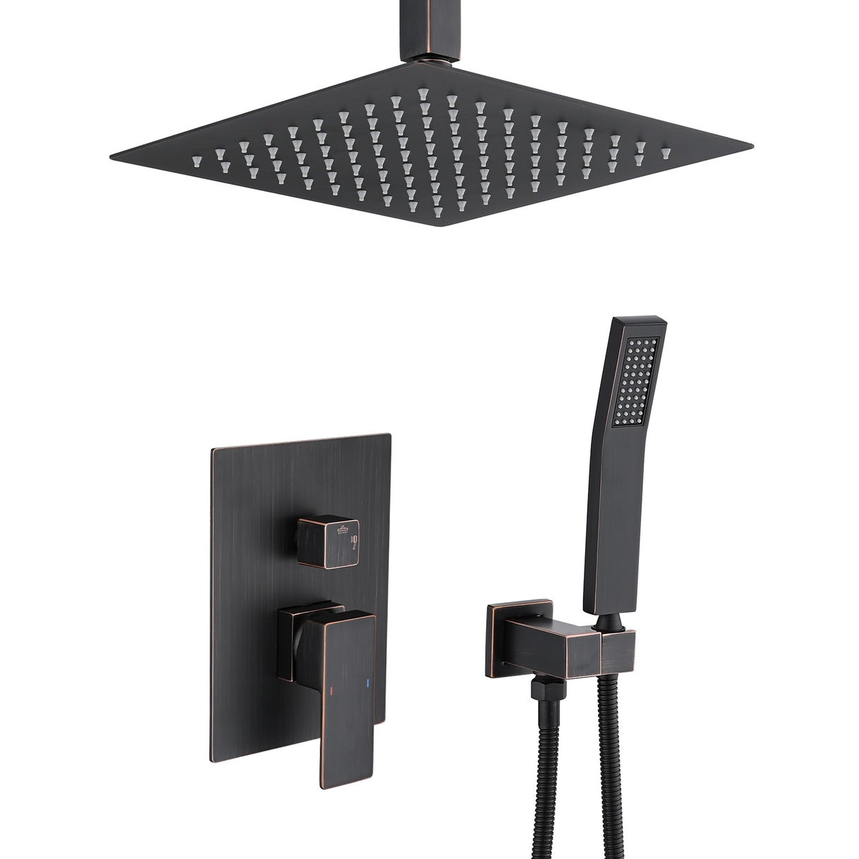 12" Rain Shower Head Systems Wall Mounted Shower