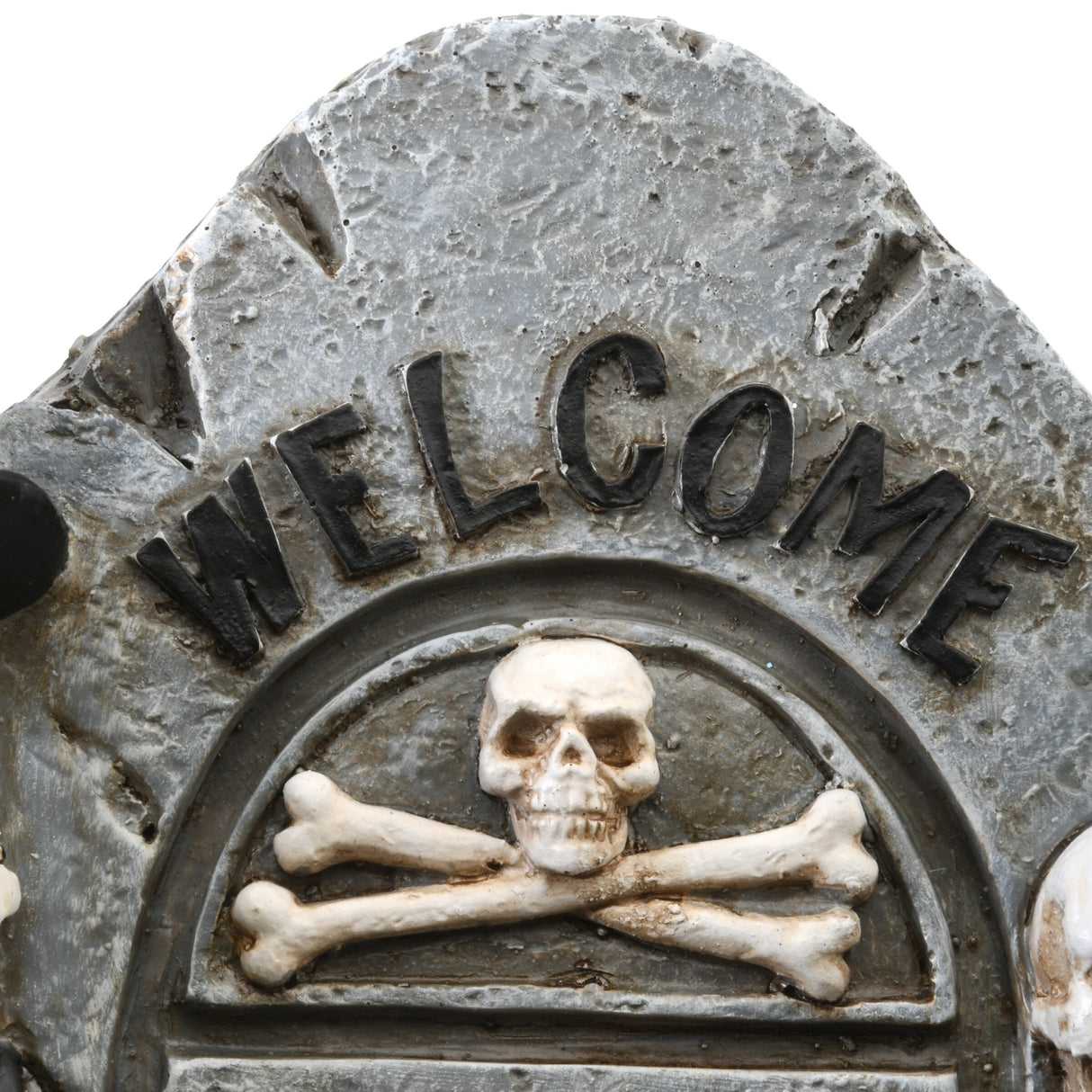 National Tree Company Halloween Skeleton Holding a Tombstone Decoration, 12 Inches