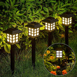 12pcs Garden Waterproof Outdoor Solar Lights for Yard,Landscape,Patio