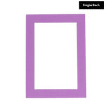 12x16 Mat Bevel Cut for 10x14 Photos - Acid Free Dark Purple Precut Matboard - For Pictures, Photos, Framing
