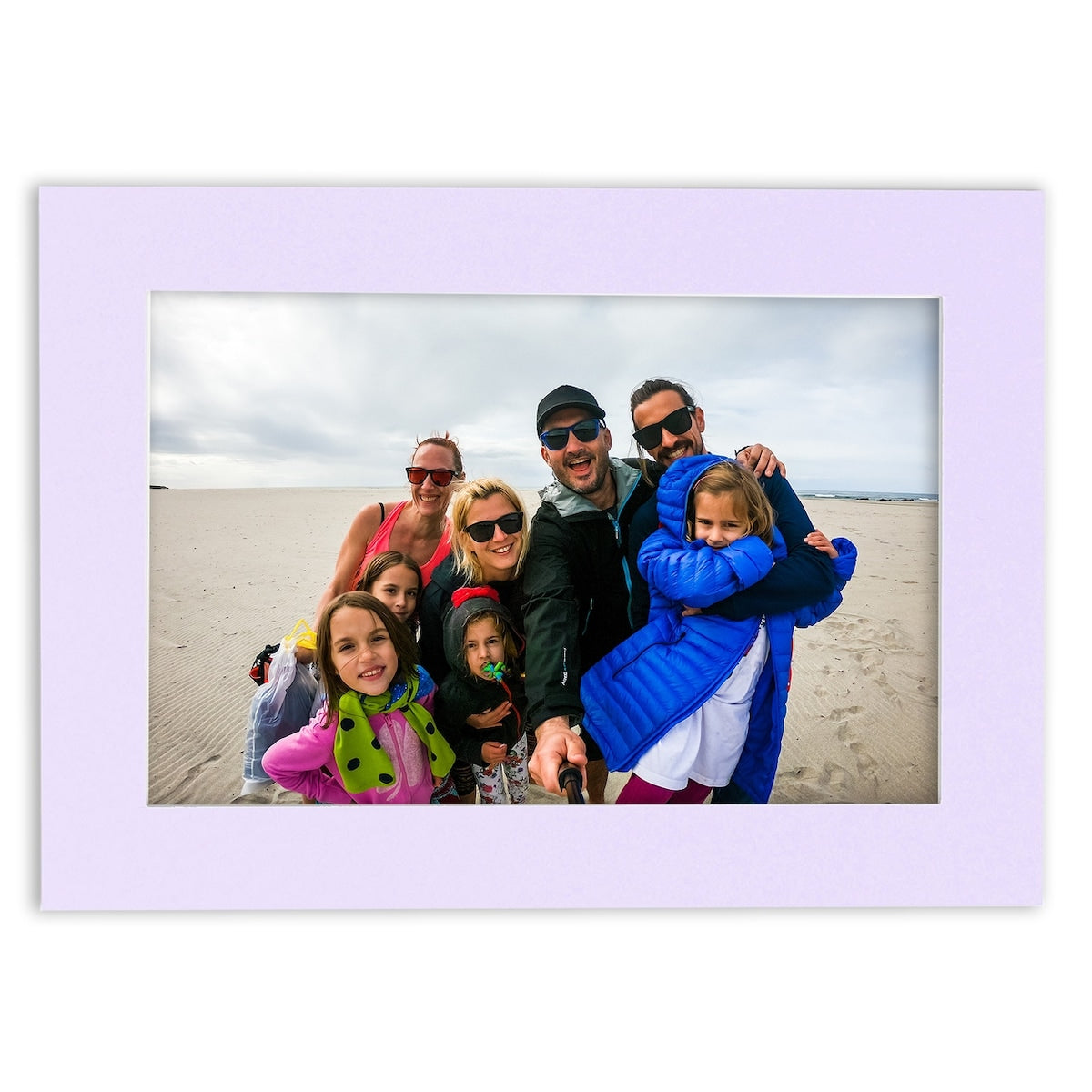 12x16 Mat for 11x14 Photo - Light Purple Matboard for Frames Measuring 12 x 16 Inches - To Display Art Measuring 11 x 14 Inches
