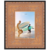 12x16 Ornate Antique Gold Complete Wood Picture Frame with UV Acrylic, Foam Board Backing, & Hardware