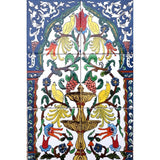 12x18 Garden Design Backsplash 6pc Mosaic Decorative Tile Wall Mural