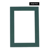 12x36 Mat Bevel Cut for 10x30 Photos - Acid Free Forest Green Precut Matboard - For Pictures, Photos, Framing
