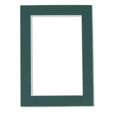 12x36 Mat Bevel Cut for 10x30 Photos - Acid Free Forest Green Precut Matboard - For Pictures, Photos, Framing