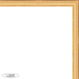 12x36 Traditional Gold Complete Wood Panoramic Frame with UV Acrylic, Foam Board Backing, & Hardware