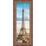 12x4 Traditional Antique Gold Complete Wood Picture Frame with UV Acrylic, Foam Board Backing, & Hardware