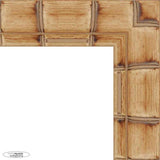 12x8 Bamboo Natural Complete Wood Picture Frame with UV Acrylic, Foam Board Backing, & Hardware