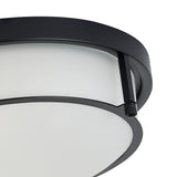 13-Inch Farmhouse Flush Mount Round Ceiling Light Fixture for Hallway
