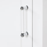 13 in. W x 20 in. D x 68.1 in. H Linen Cabinet with Two Different Size Drawers and Adjustable Shelf