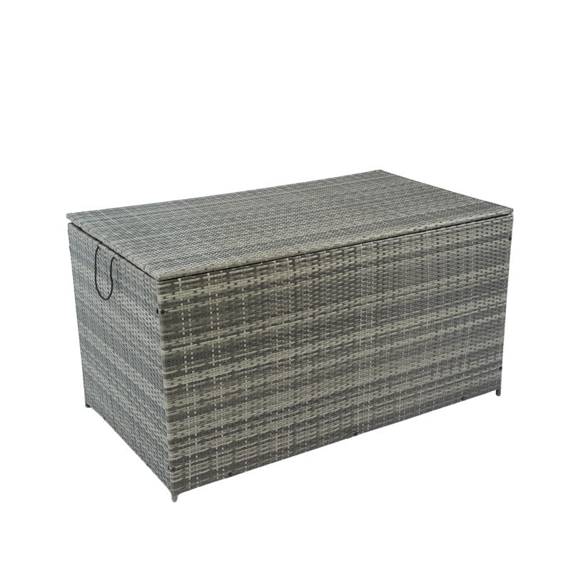 130/200 Gallon Rattan Wicker Patio Outdoor Cushion Storage Box