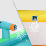130" x 142" x 80" Inflatable Castle,Bounce House(Include Air Blower) - 130" x 142" x 80"