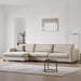 134*54"Oversized Corduroy Sectional Sofa