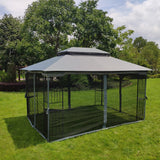13x10 Outdoor Patio Gazebo Canopy Tent