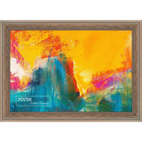 13x15 Contemporary Bronze Complete Wood Picture Frame with UV Acrylic, Foam Board Backing, & Hardware