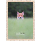 13x15 Contemporary Silver Complete Wood Picture Frame with UV Acrylic, Foam Board Backing, & Hardware