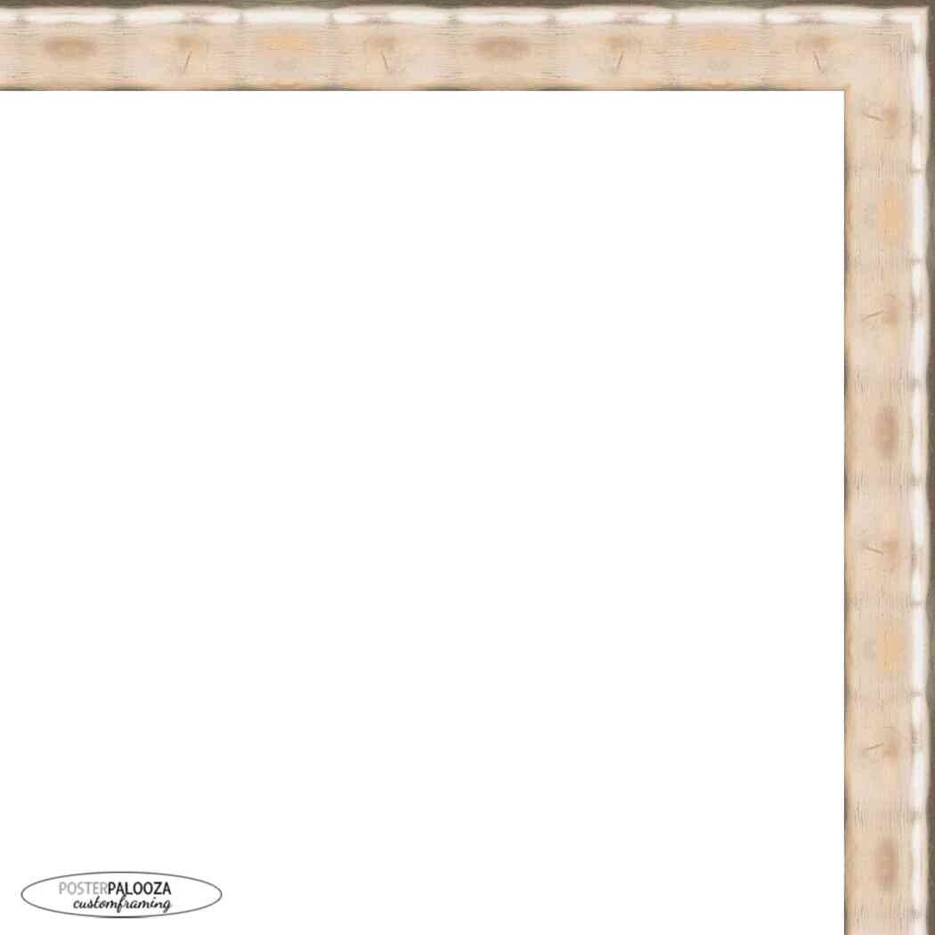 13x15 Contemporary Silver Complete Wood Picture Frame with UV Acrylic, Foam Board Backing, & Hardware