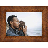 13x16 Traditional Walnut Complete Wood Picture Frame with UV Acrylic, Foam Board Backing, & Hardware