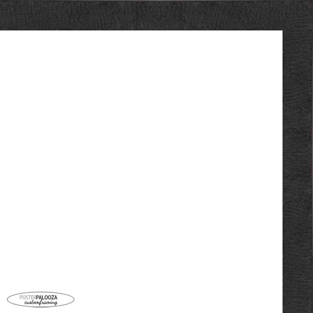 13x19 Traditional Black Complete Wood Picture Frame with UV Acrylic, Foam Board Backing, & Hardware