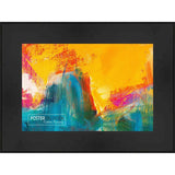 13x20 Contemporary Black Complete Wood Picture Frame with UV Acrylic, Foam Board Backing, & Hardware