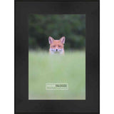 13x20 Contemporary Black Complete Wood Picture Frame with UV Acrylic, Foam Board Backing, & Hardware