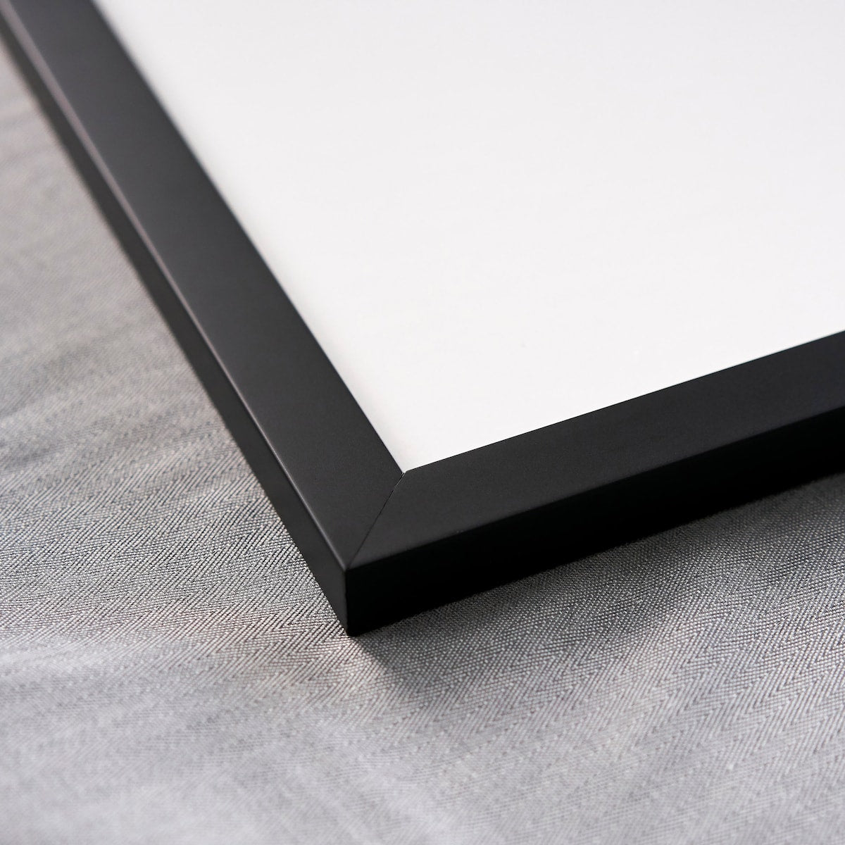13x9 Contemporary Black Complete Wood Picture Frame with UV Acrylic, Foam Board Backing, & Hardware