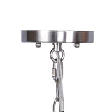 14" Brushed Nickel Metal Pendant Lamp