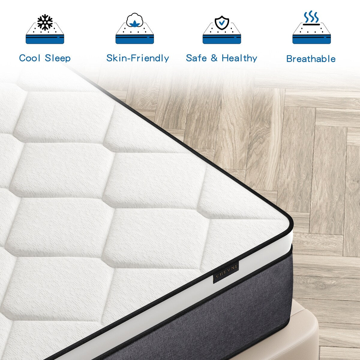 14 Inch Memory Foam Hybrid Mattress