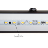 14" LED Piano Desk Lamp with Dimmer - Satin Nickel