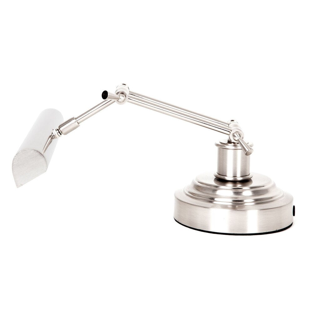 14" LED Piano Desk Lamp with Dimmer - Satin Nickel