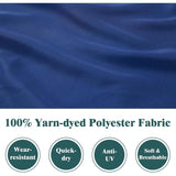 14 Pack Patio Cushion Covers, 100% Polyester Fabric Cushions Slipcover Replacement w/Zipper, Fit for Rattan Sectional Sofa Set