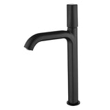 14 in.H Modern Matte Black/ Brushed Gold Single Handle Bathroom Faucet includes Hardware
