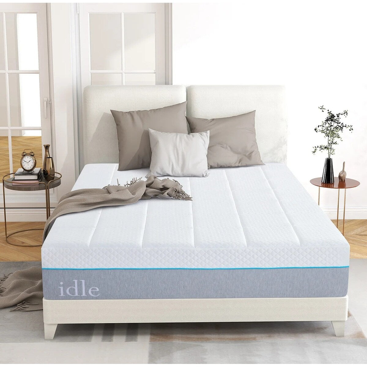 14 inch Gel Memory Foam Mattress, Cooling Medium Feel Bed Mattress in a Box, CertiPUR-US